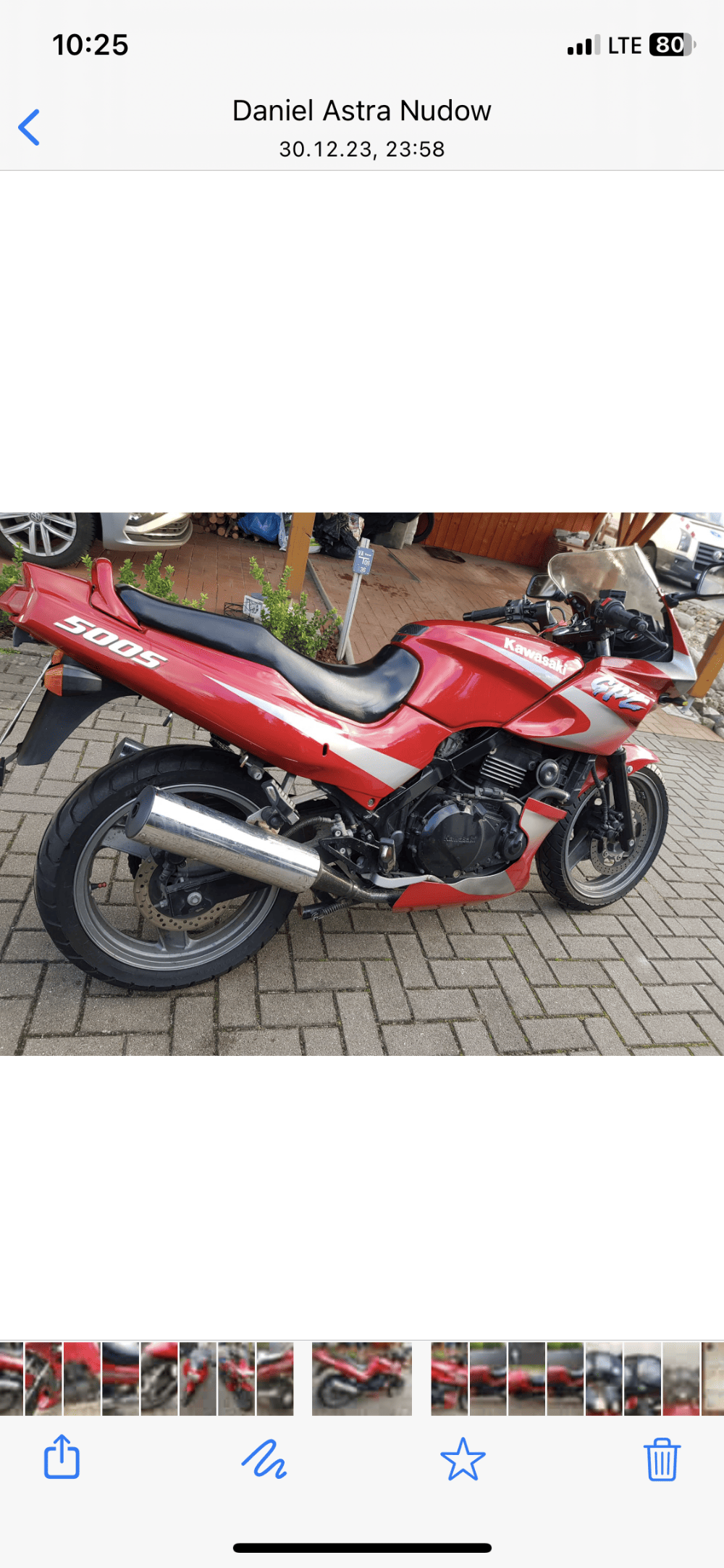 Motorrad verkaufen Kawasaki Ex 500 d Ankauf